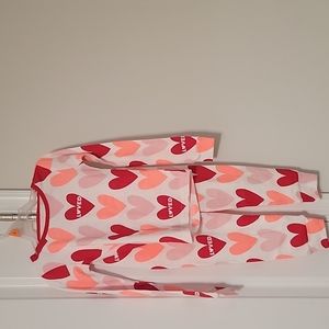 2pc heart pajamas